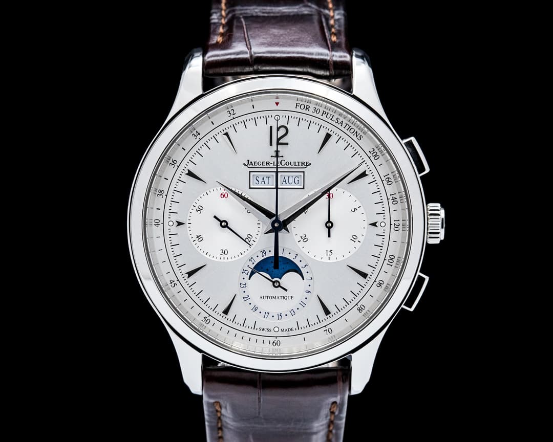 Jaeger-LeCoultre Master Control Chronograph Calendar SS Silver Dial