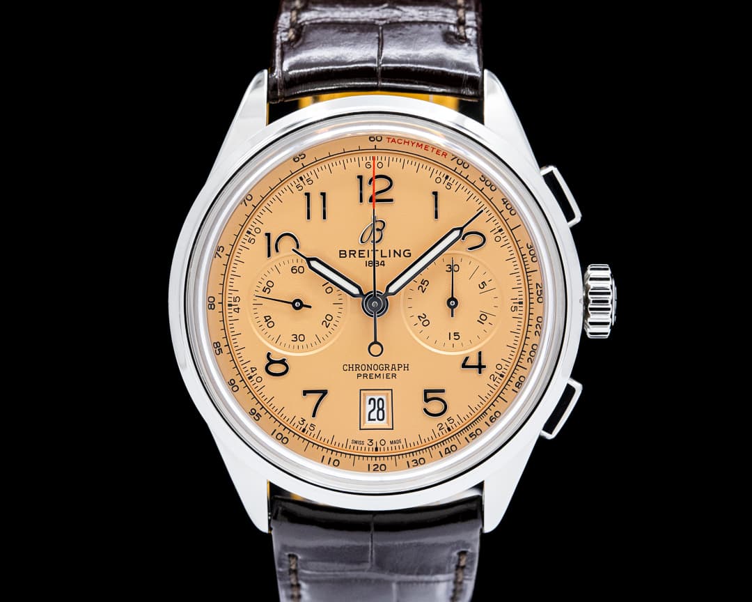 Breitling Premier B01 Chronograph SS Salmon Dial 2026