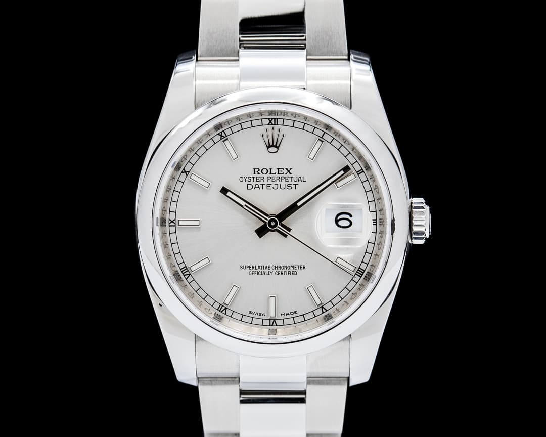 Image of Rolex 116200 Datejust SS Silver Dial