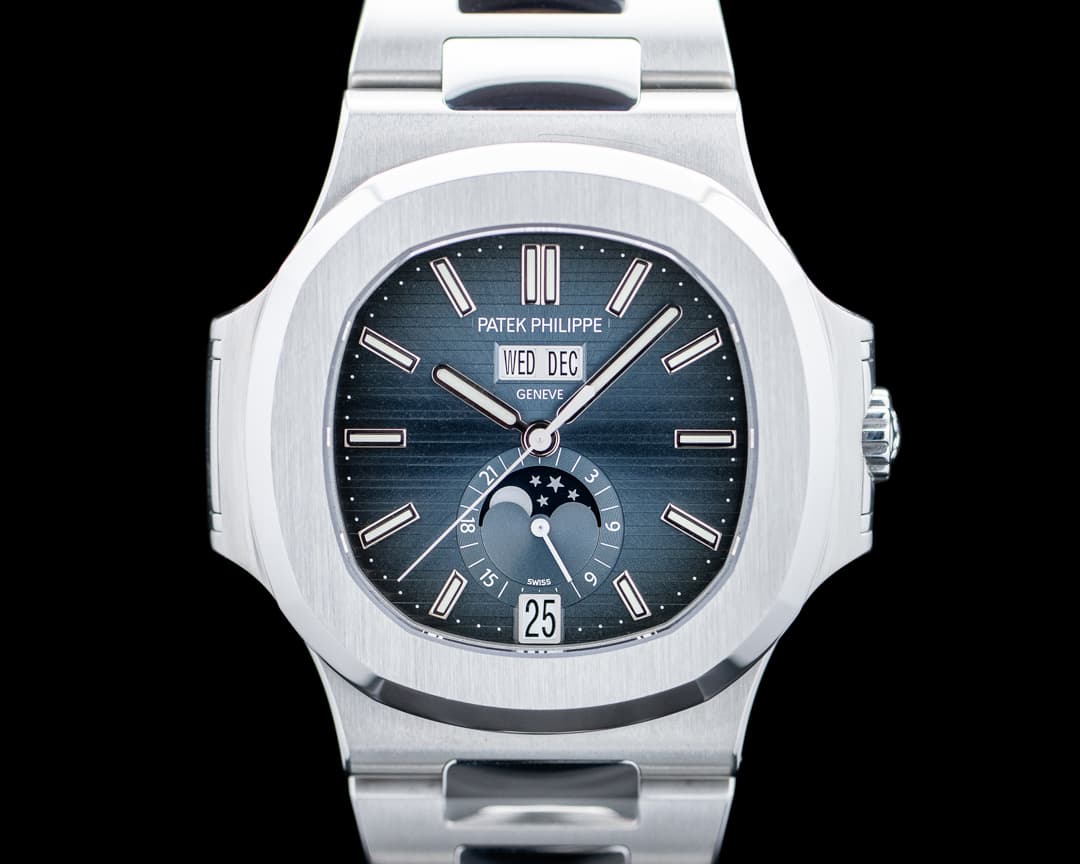Image of Patek Philippe 5726/1A Nautilus Annual Calendar SS Blue Dial