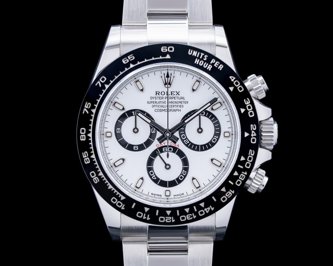 Rolex 116500LN Daytona "Panda" Ceramic SS White Dial