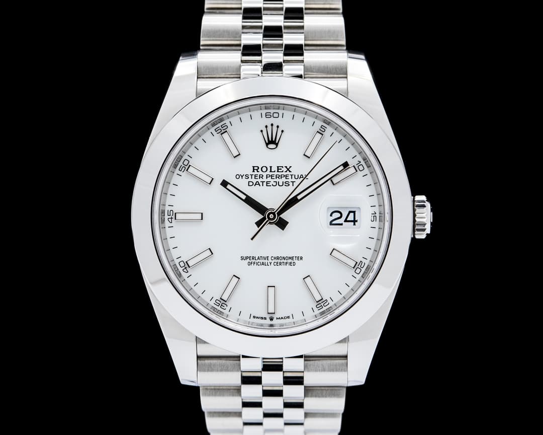 Image of Rolex 126300 Datejust 41 SS White Dial 2026