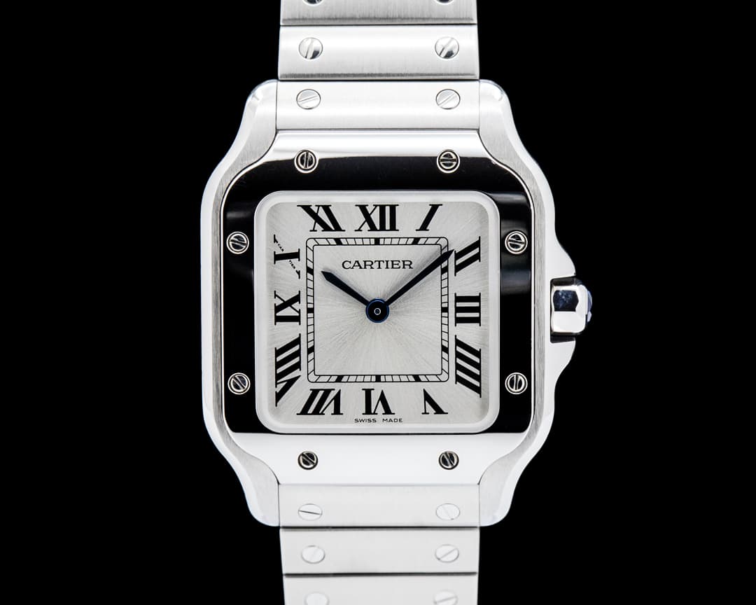 Image of Cartier WSSA0082 Santos de Cartier Small Model SS Silver Dial 2026