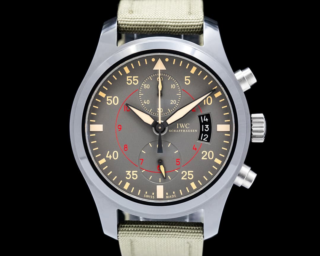 IWC IW388002 Pilot's Watch Chronograph TOP GUN Miramar Ceramic Gray Dial