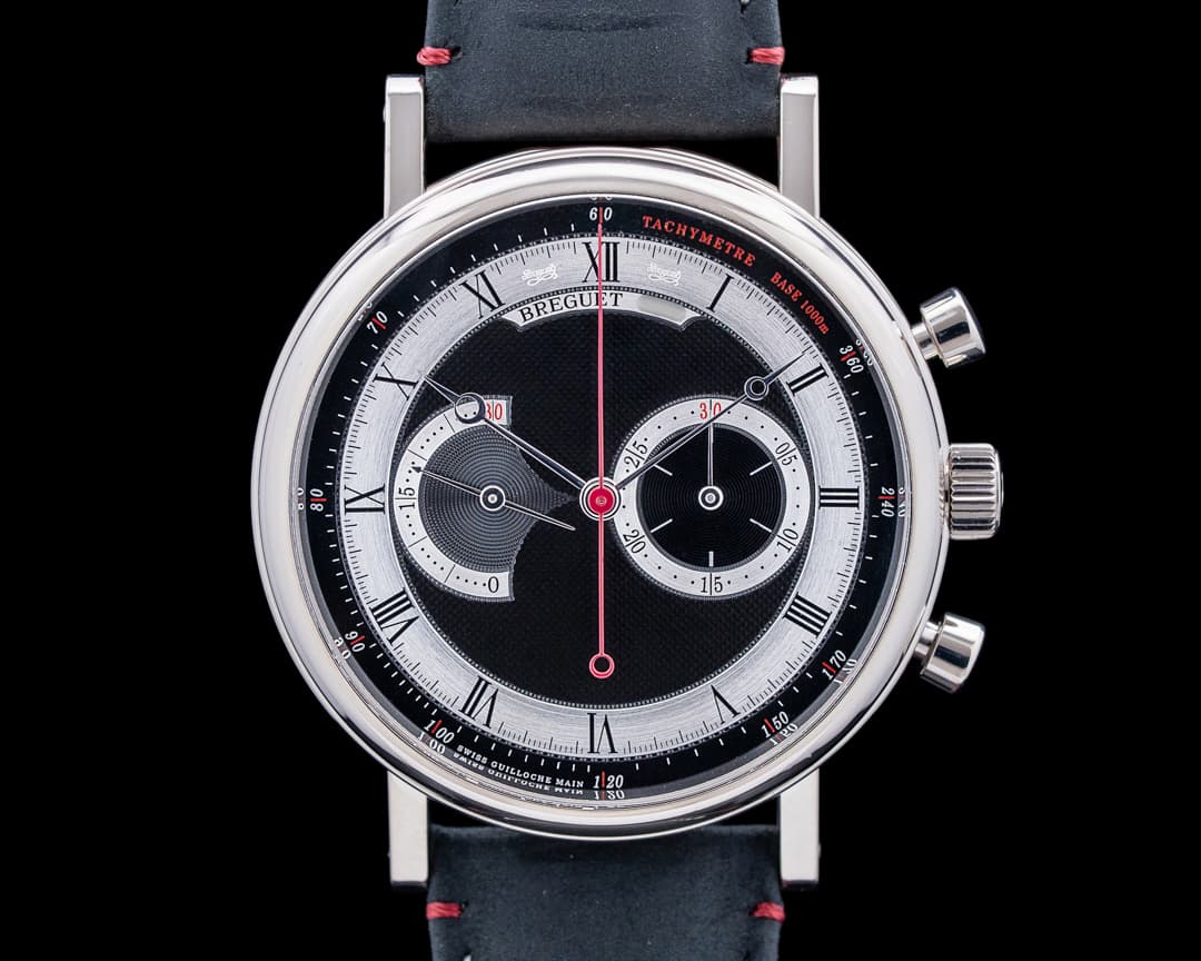 Image of Breguet 5287BB Classique 18K White Gold Black Dial