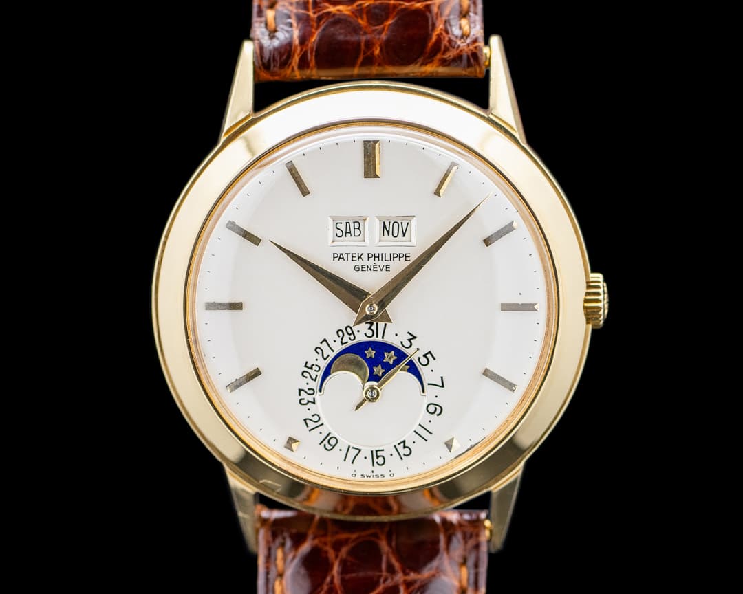 Patek Philippe 3448 Perpetual Calendar "Disco Volante" Yellow Gold Circa. 1976