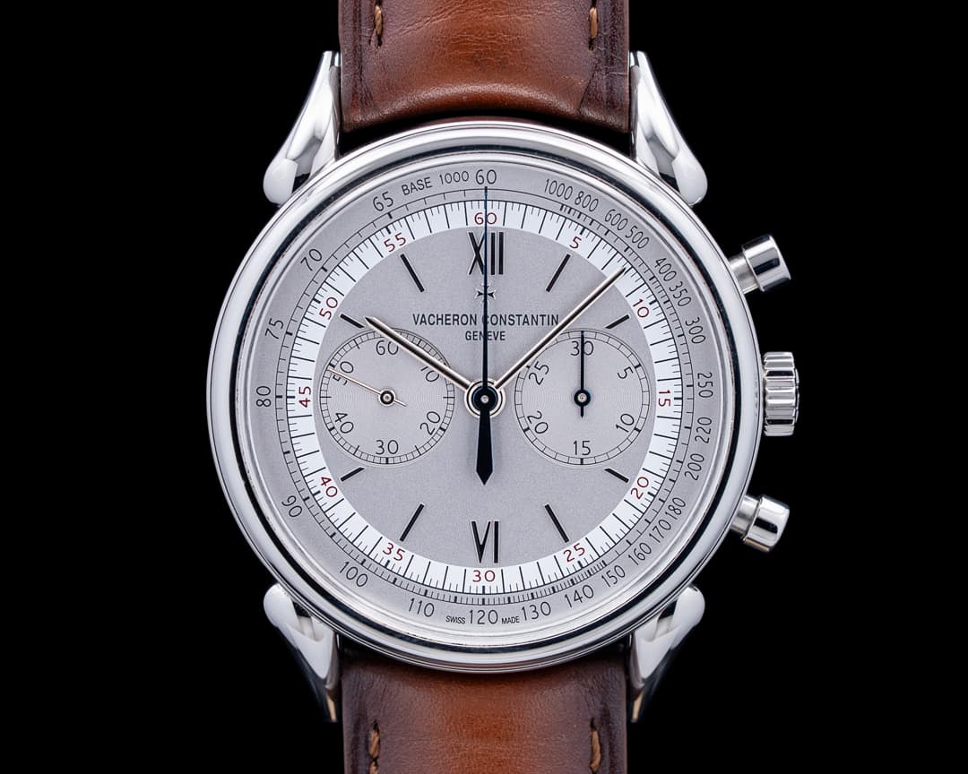 Image of Vacheron Constantin 5000H Historiques Cornes de Vache 1955 SS Silver Dial