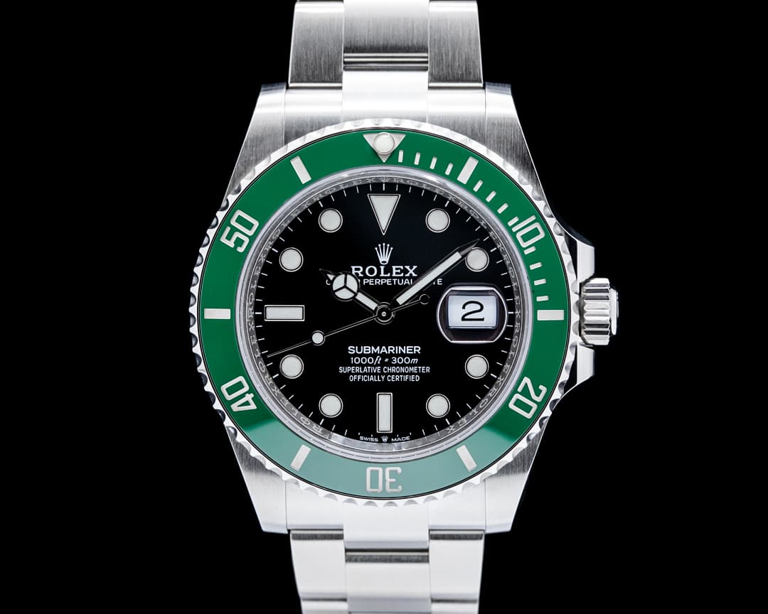 Image of Rolex 126610LV Submariner Date "Starbucks" SS Black Dial
