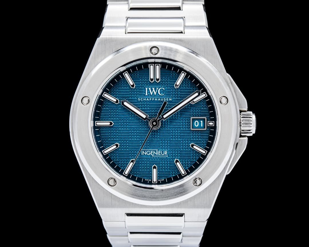 Image of IWC IW328903 Ingenieur Automatic 40 SS Aqua Blue Dial