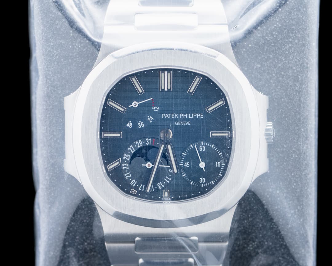 Image of Patek Philippe 3712/1A Nautilus SS Blue Dial SEALED UNWORN