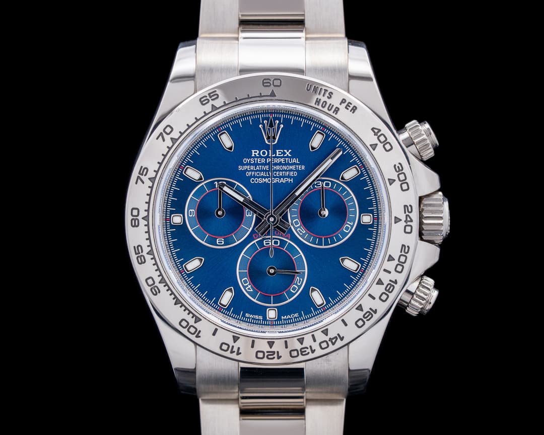 Image of Rolex 116509 Daytona 18K White Gold Blue Dial