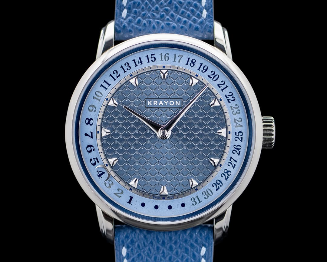 Krayon C032-01 Anyday 18K White Gold Blue Dial RARE
