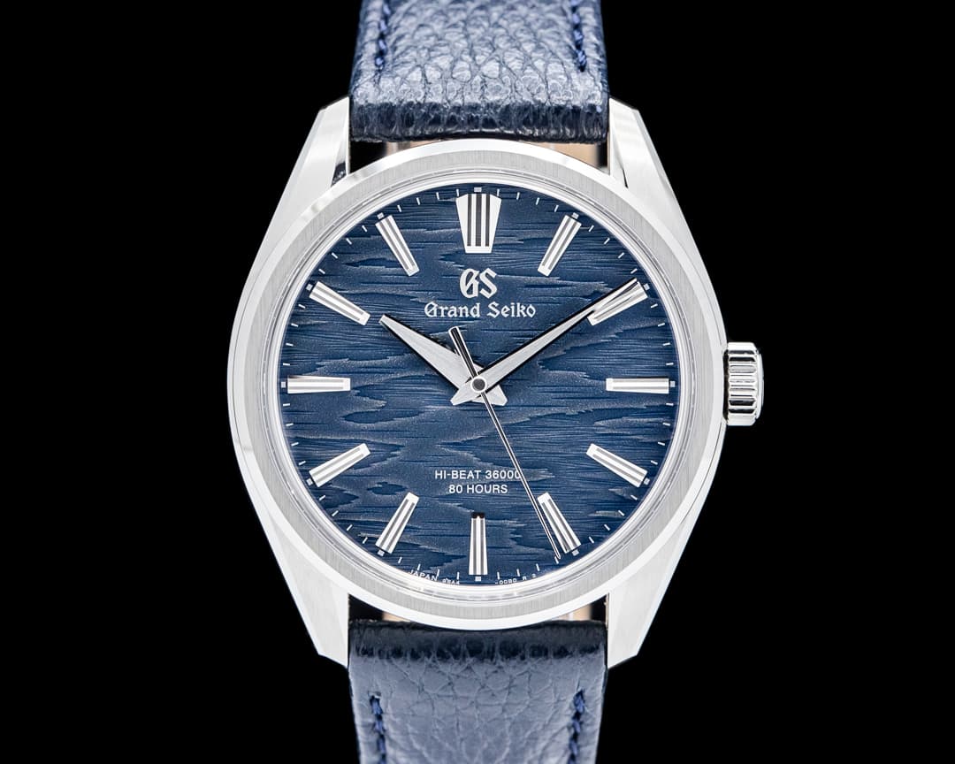 Image of Grand Seiko SLGW007 Evolution 9 Collection Hi-Beat SS Blue "Moonlit Birch" Dial 2025