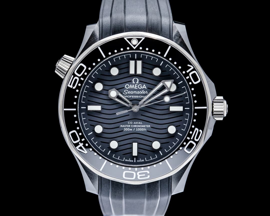 Image of Omega Seamaster Diver 300M Ceramic/Titanium Black Dial