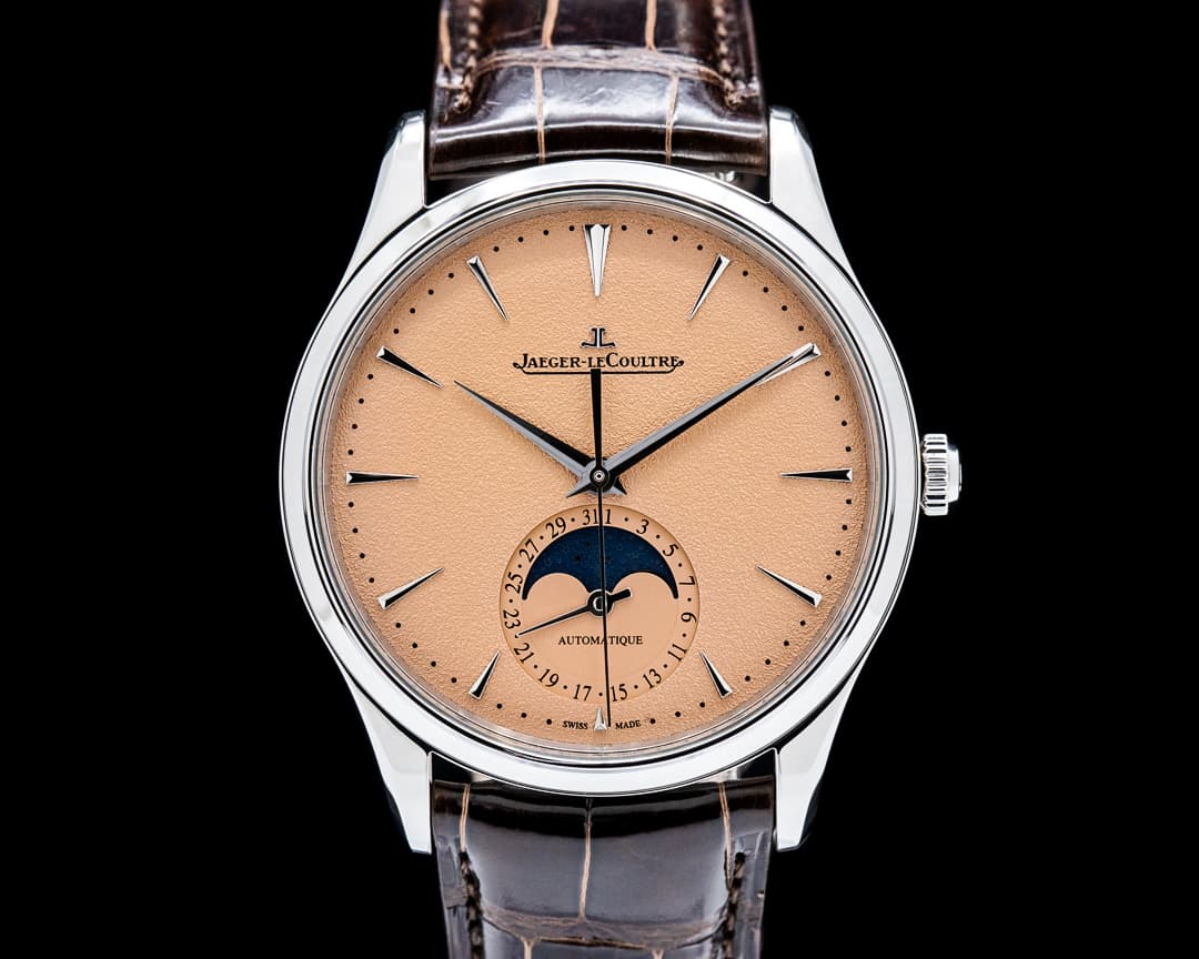 Image of Jaeger-LeCoultre Q1368460 Master Ultra Thin Date SS Salmon Dial LIMITED