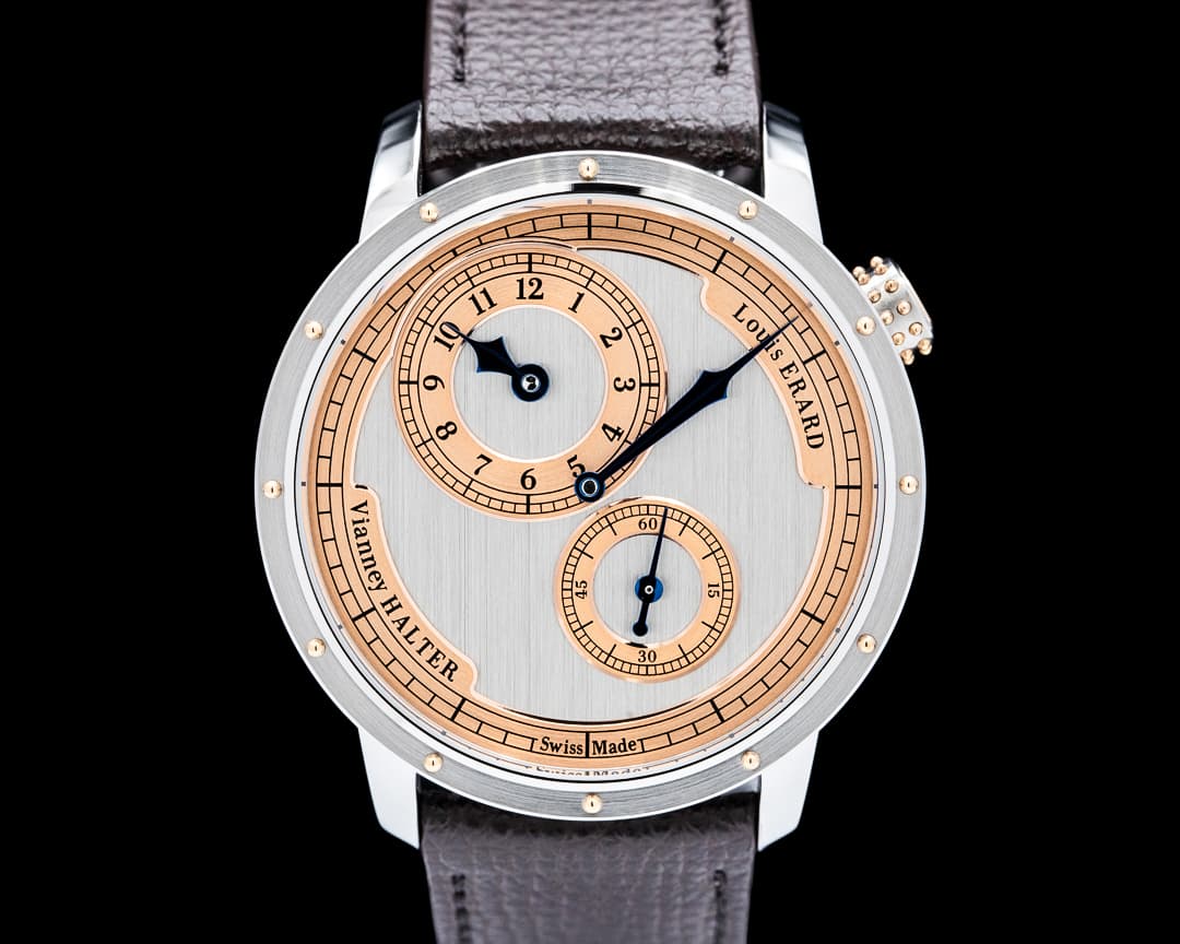 Louis Erard Le Regulateur x Vianney Halter II SS Silver / Salmon Dial 2025 LIMITED