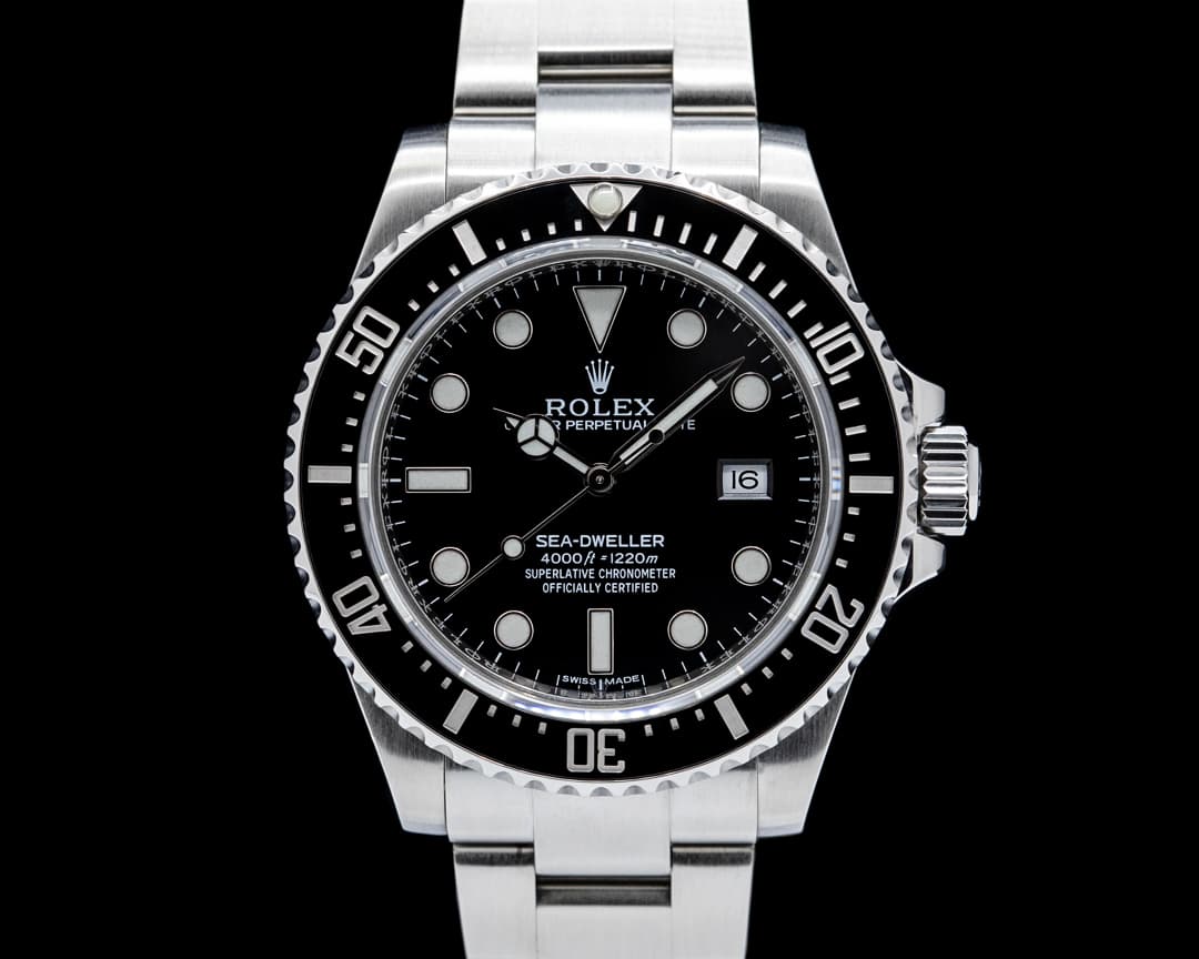 Rolex 116600 Sea-Dweller SS Black Dial