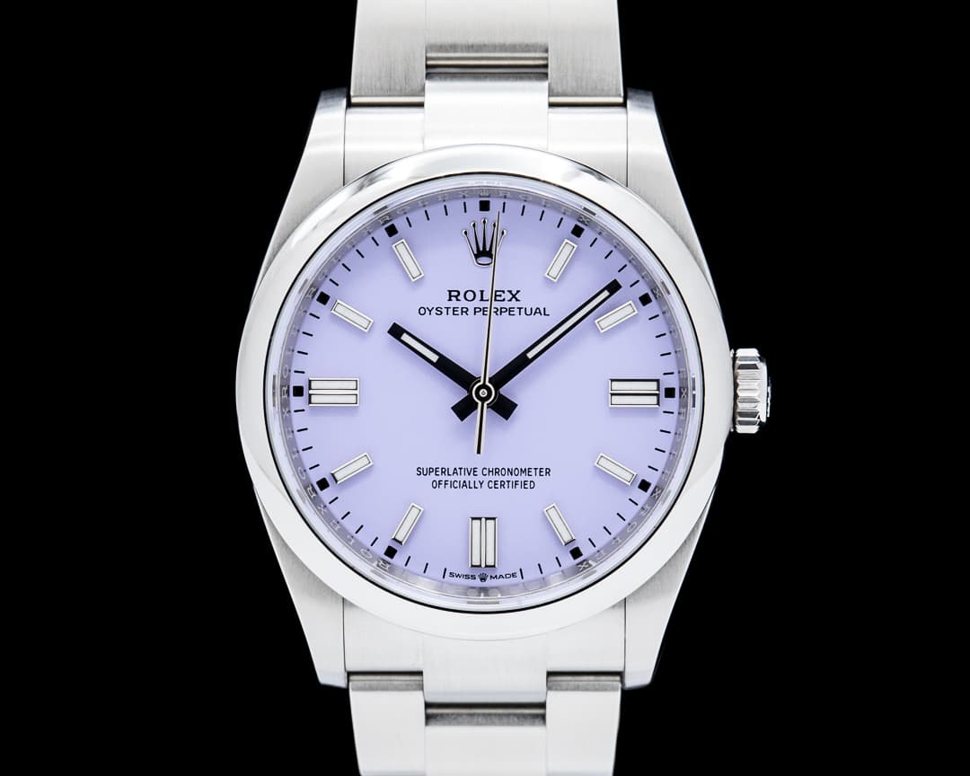 Image of Rolex 126000 Oyster Perpetual 36 SS Lavender Dial 2026