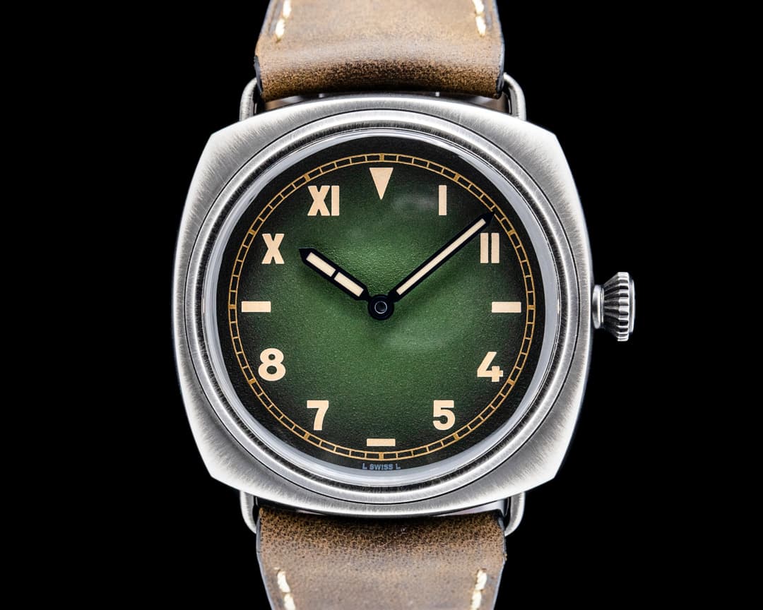 Image of Panerai PAM01349 Radiomir California 8 Giorni Brunito SS Green Dial