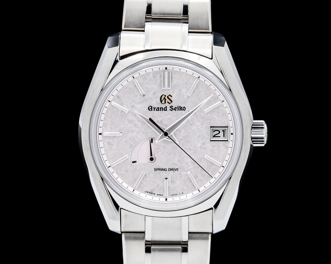Image of Grand Seiko SBGA413G Heritage Collection "Shunbun" Titanium Pink Dial