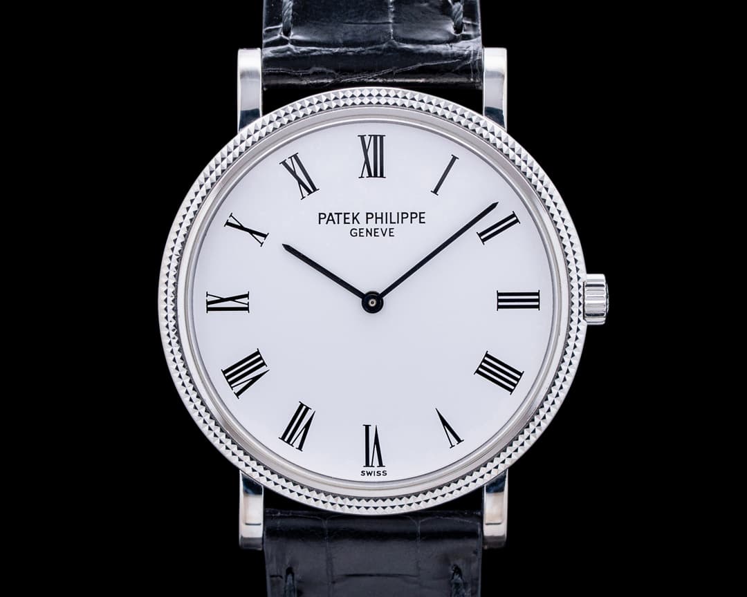 Patek Philippe 5120G Calatrava Automatic 18K White Gold White Dial