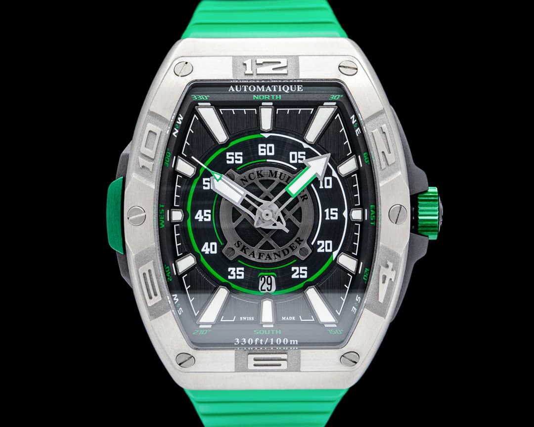 Franck Muller Skafander Titanium Black Dial 2025