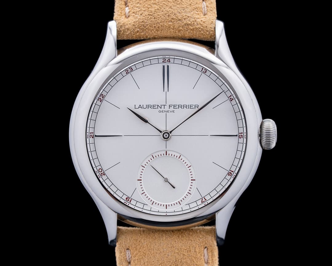 Laurent Ferrier LCF036.TI.G1G Classic Origin Titanium Silver Dial
