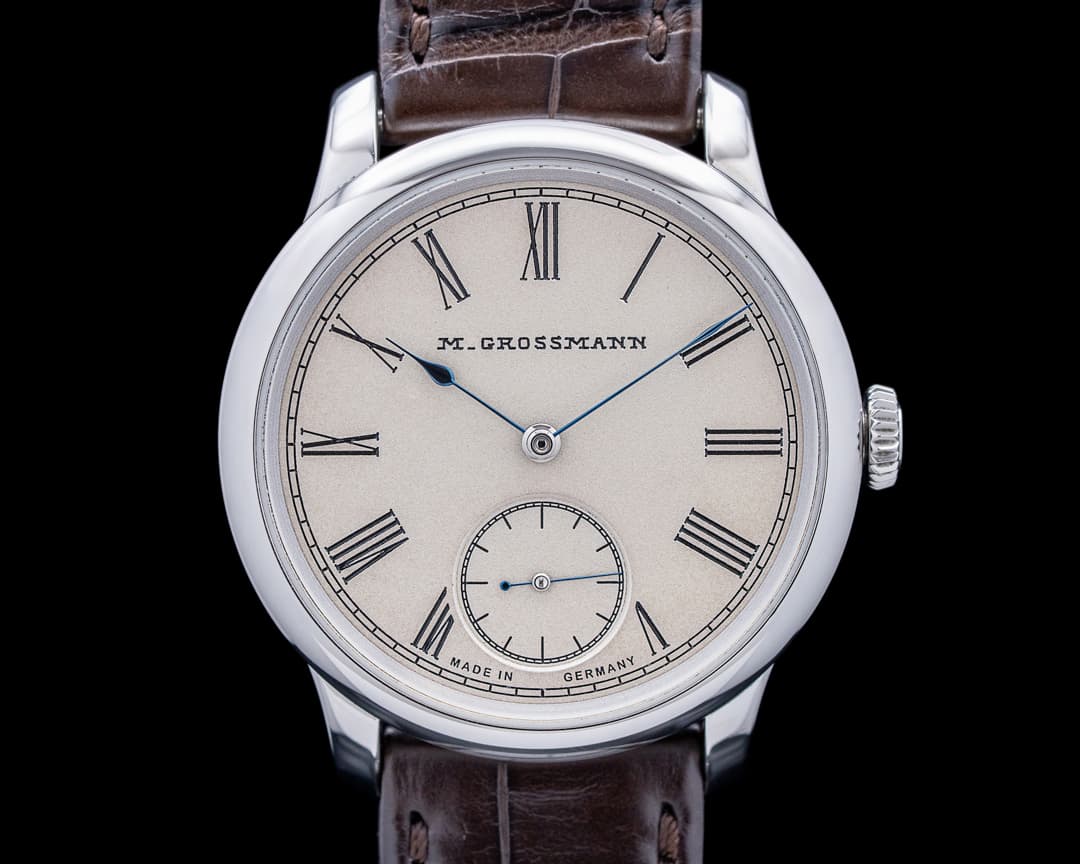 Image of Moritz Grossmann MG-003447 Tefnut 36 Silver Friction SS Silver Dial LIMITED