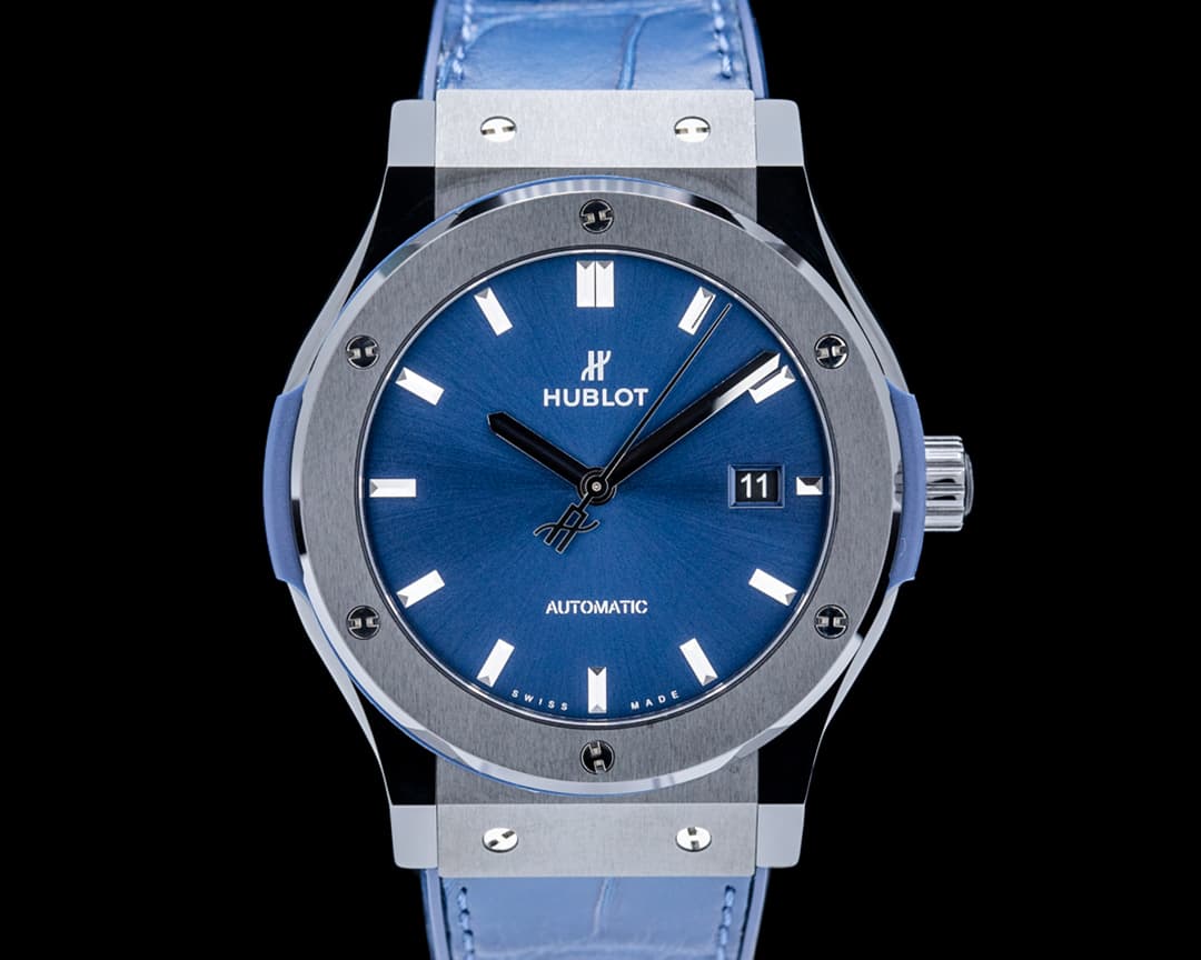 Hublot Classic Fusion Ceramic Blue Dial