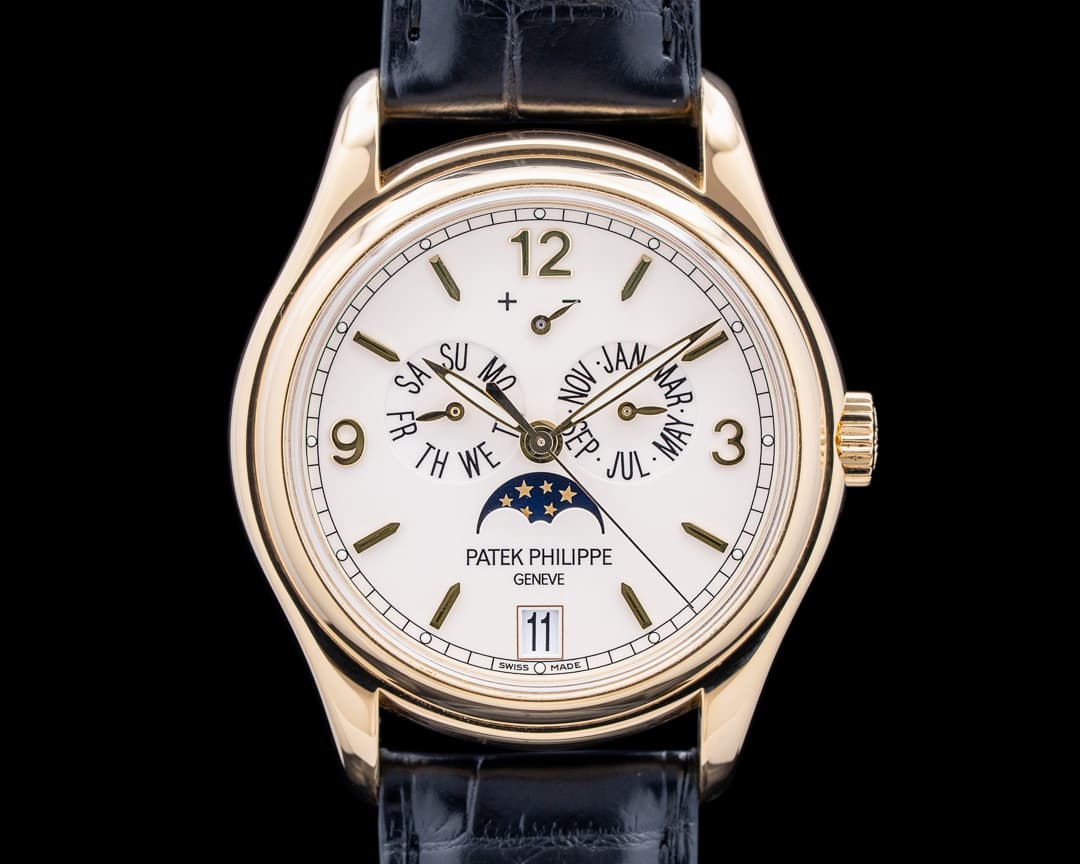 Image of Patek Philippe 5146J-001 Annual Calendar 18K Yellow Gold Cream Dial