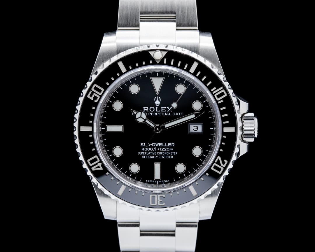 Image of Rolex 116600 Sea-Dweller SS Black Dial