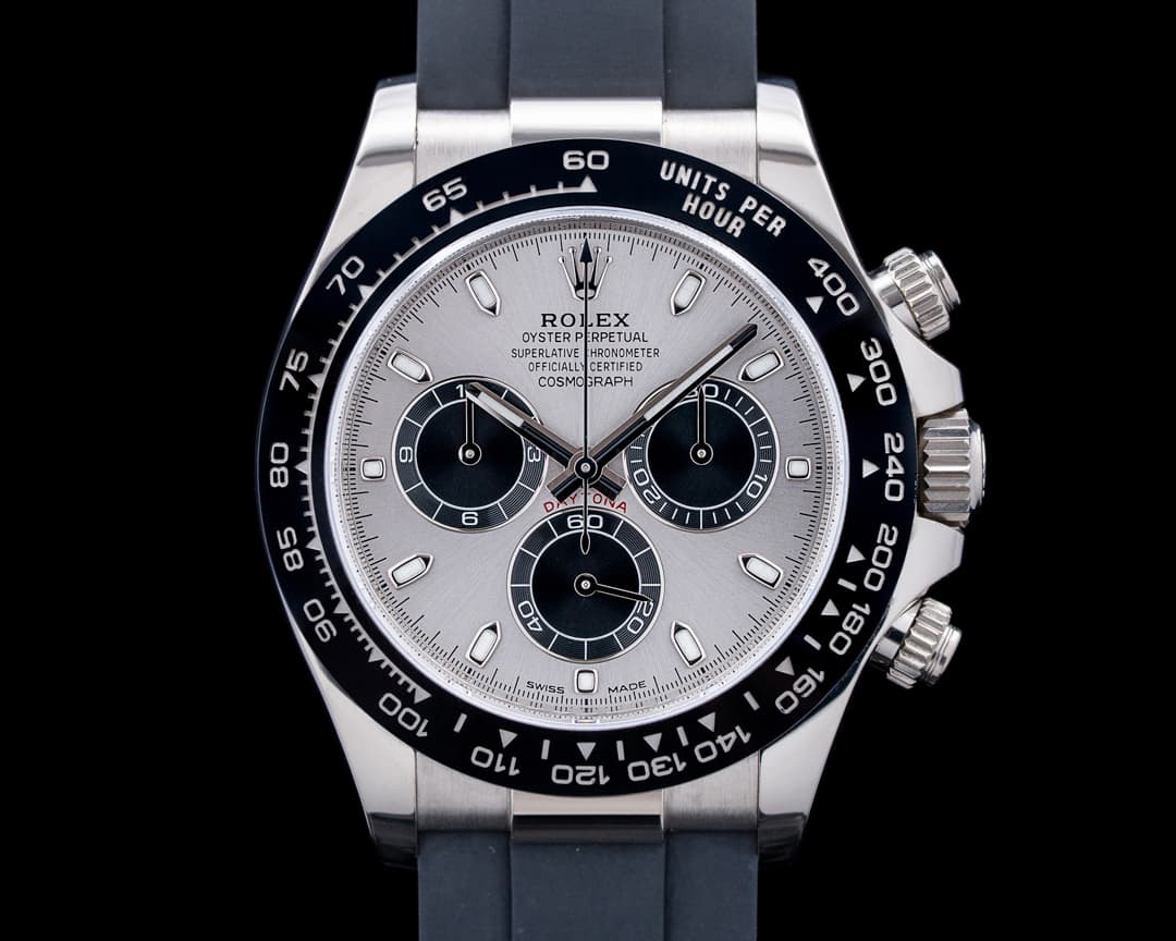 Image of Rolex 116519LN Daytona 18K White Gold Silver Dial