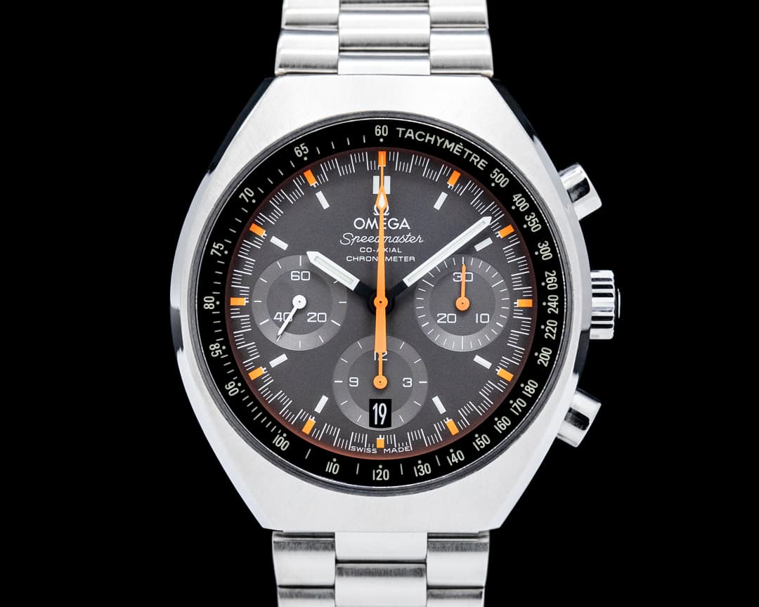 Image of Omega Speedmaster Mark II Co-Axial Chronograph SS Gray Racing Dial