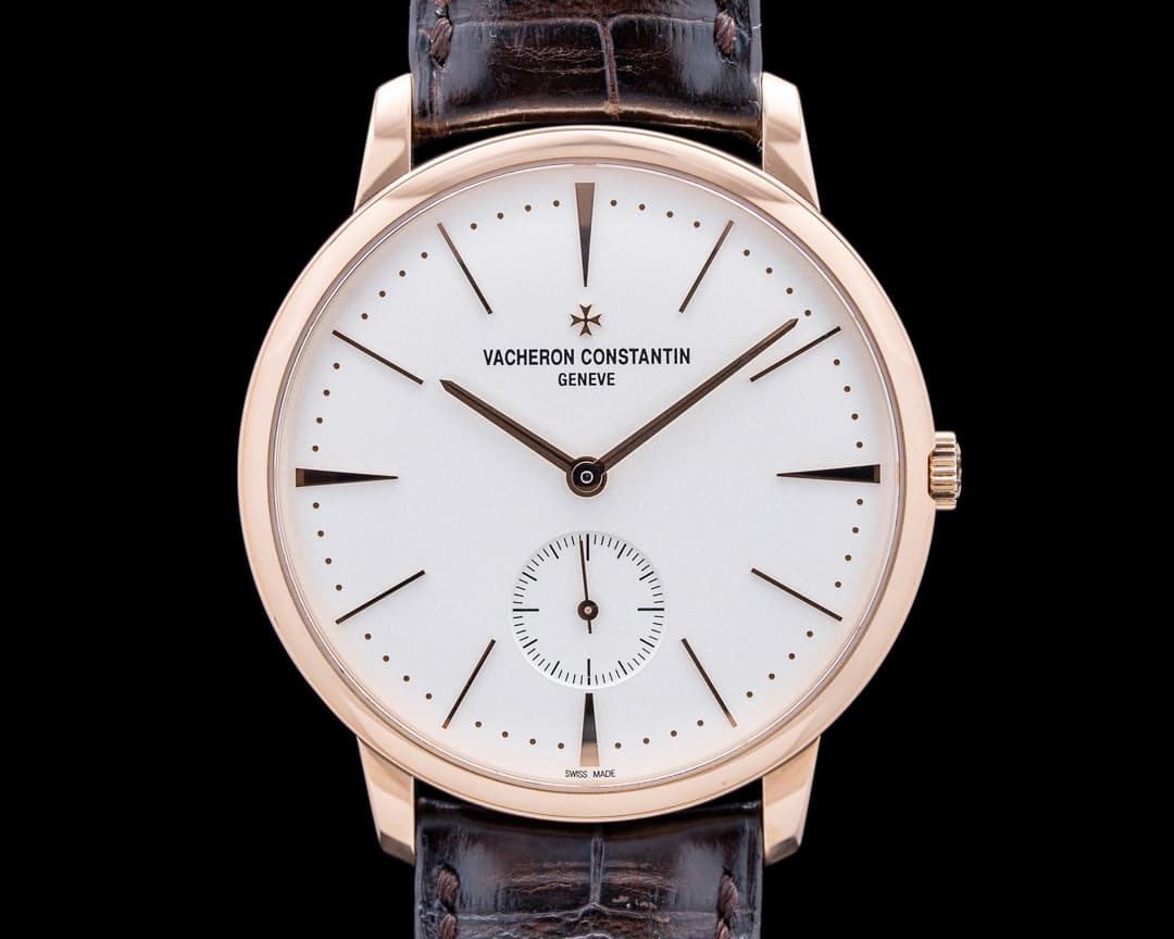 1110U/000R Patrimony Manual-Winding 18K Rose Gold Silver Dial