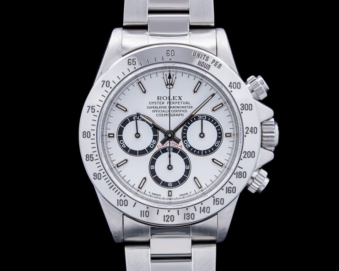 Rolex 16520 Daytona Zenith SS White Dial Circa. 1995