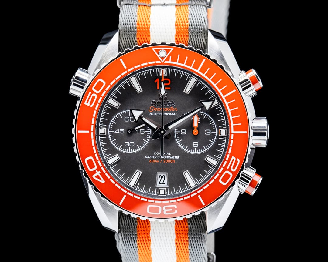 Image of Omega Seamaster Planet Ocean 600M Chronograph SS Gray Dial