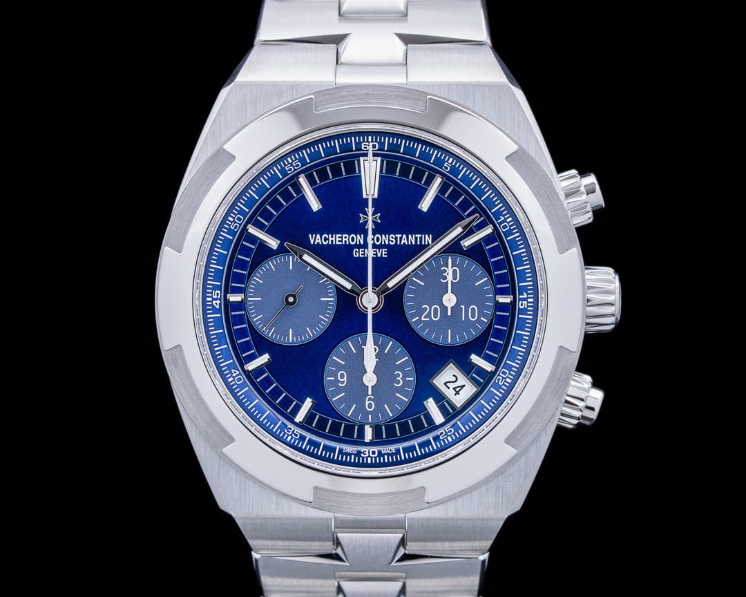 Image of Vacheron Constantin 5520V Overseas Chronograph SS Blue Dial 2026