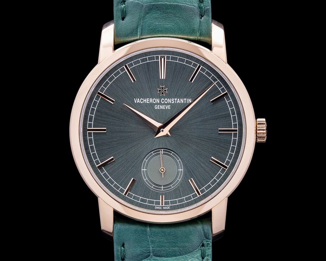 Image of Vacheron Constantin 82172 Traditionnelle 18K Rose Gold Green Dial