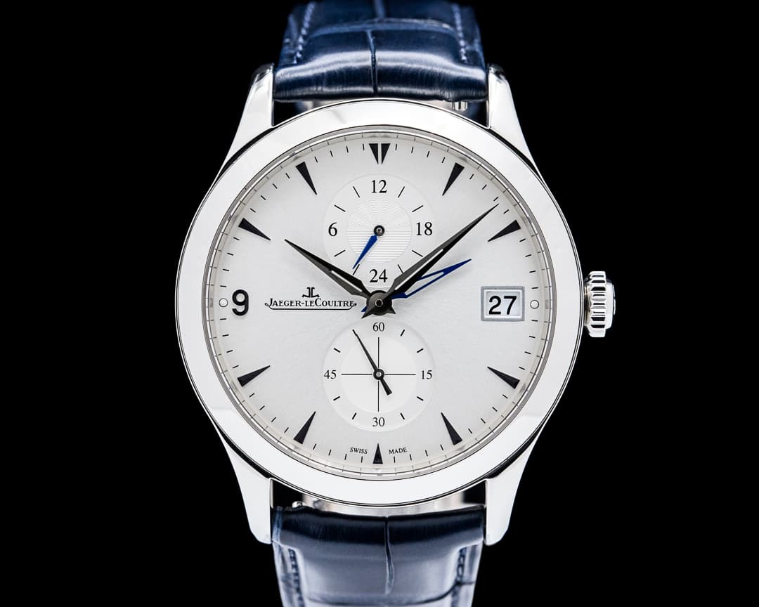Jaeger-LeCoultre Q1628430 Master Hometime SS Silver Dial