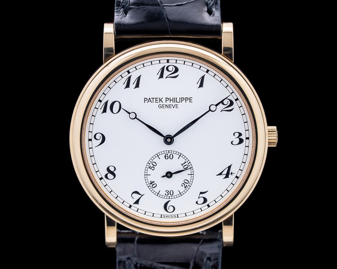 Patek Philippe 5022J-013 Calatrava 18K Yellow Gold White Dial Breguet Numerals