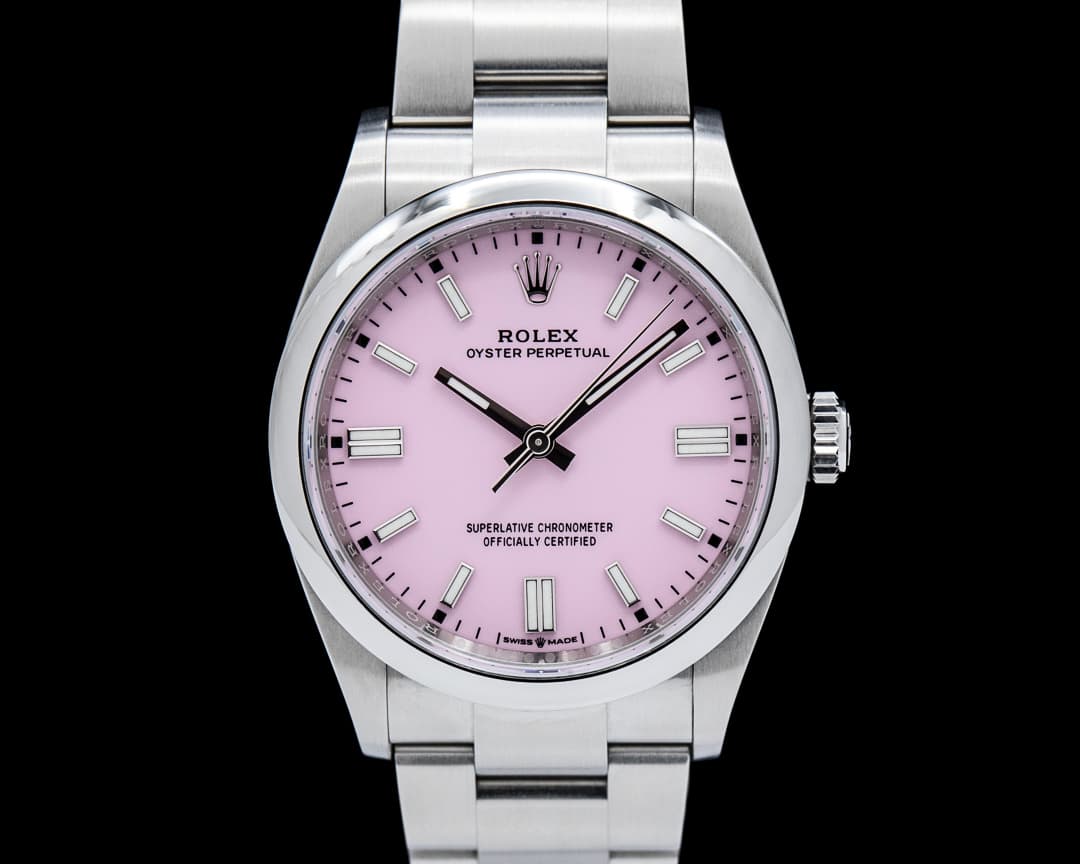 Rolex 126000 Oyster Perpetual 36MM SS Pink Dial