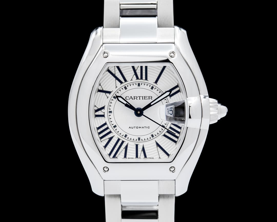 Image of Cartier WSRD0019 Roadster Medium SSs Silver Dial 2026