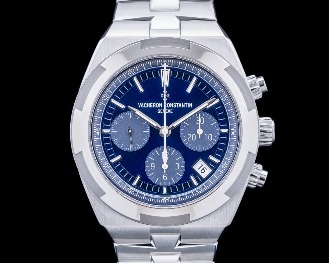 Image of Vacheron Constantin 5520V Overseas Chronograph SS Blue Dial 2025