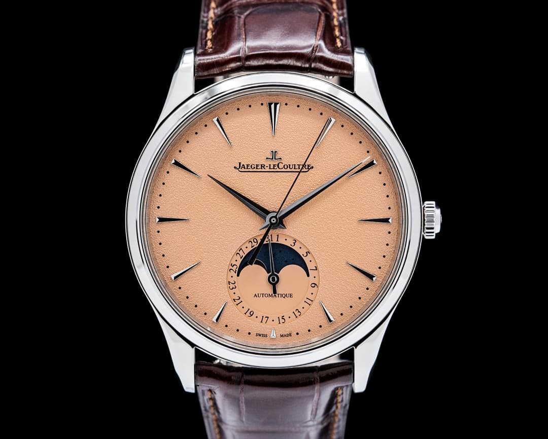 Jaeger-LeCoultre Q1368460 Master Ultra Thin Date SS Salmon Dial LIMITED