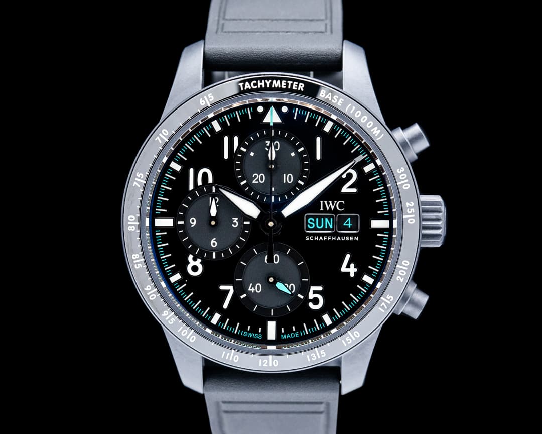 IWC Pilot Performance Chronograph "Mercedes AMG" Ceratanium Black Dial 2026