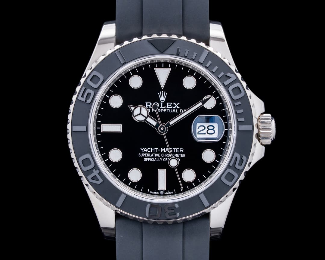 Rolex 226659 Yacht-Master 18K White Gold Black Dial