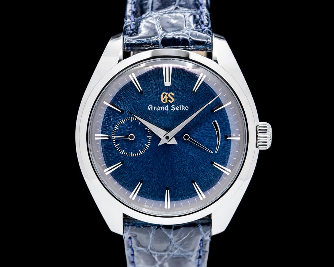 Grand Seiko SBGK005 Elegance Collection "Mt. Iwate" SS Blue Dial