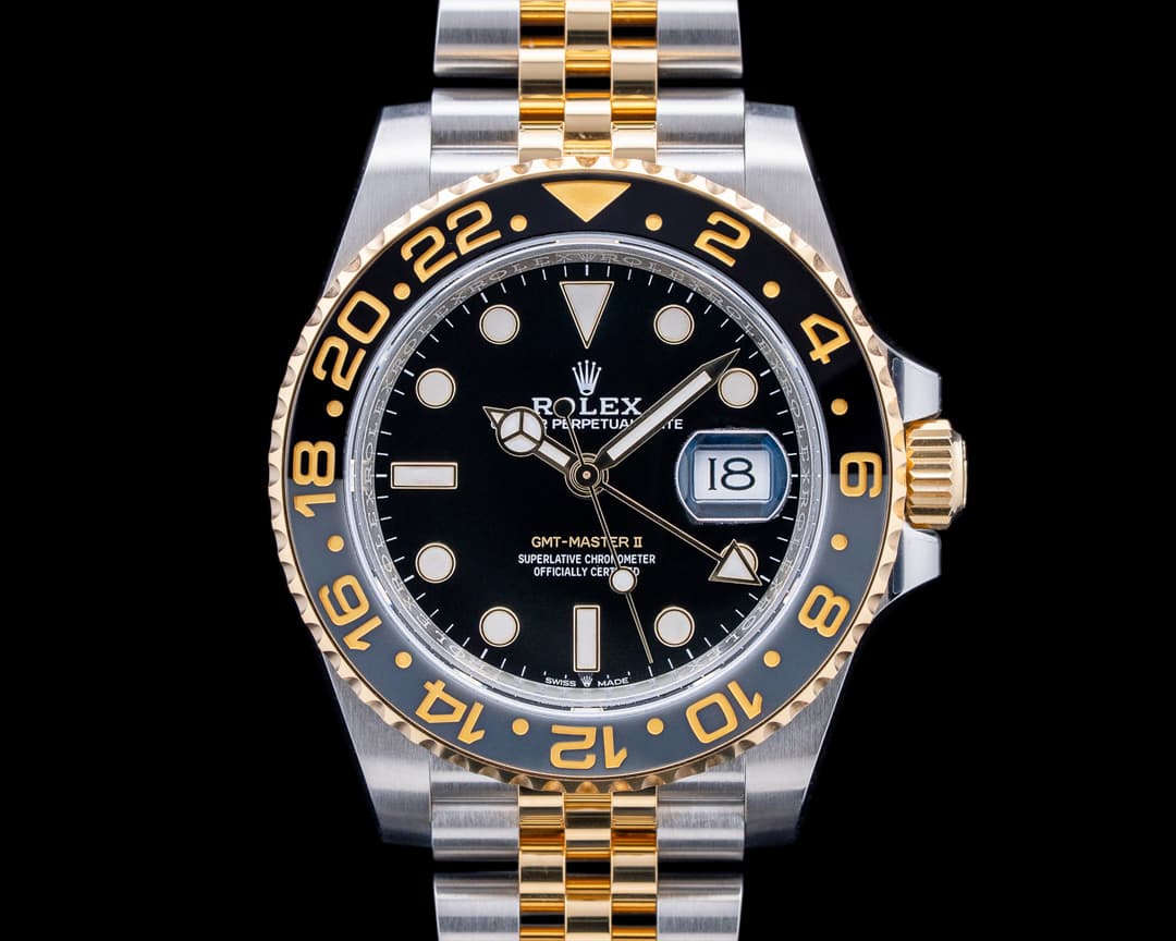 Rolex 126713GRNR GMT Master II SS / 18K YG Black Dial 2026