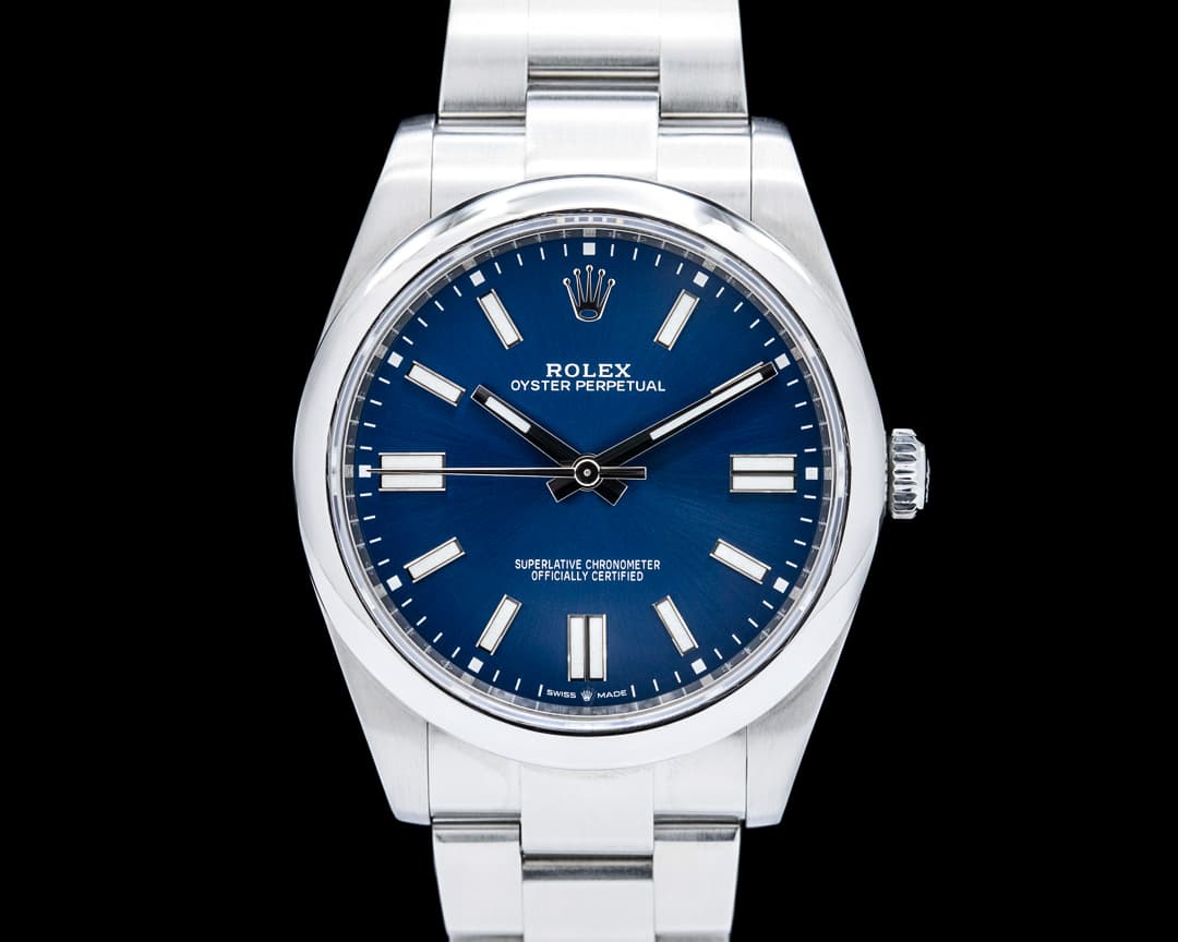 Rolex 124300 Oyster Perpetual 41 SS Blue Dial