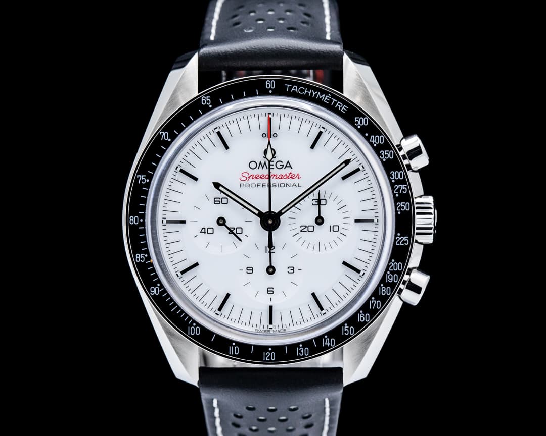 Omega Speedmaster Moonwatch Professional SS White Dial